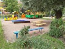 Площадка группы для прогулки